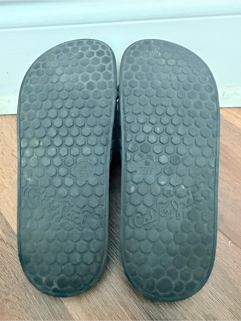 Target Cat & Jack Kids Black Slide Sandals